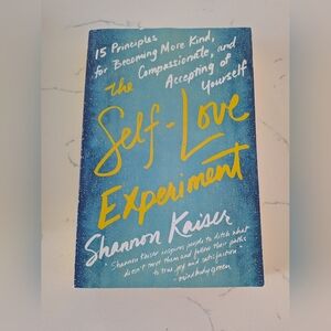 The Self-Love Experiment Book by - Blue Cover